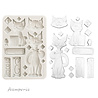 Stamperia Furry Friends A5 Silicon Mould Cats (KACMA591) Stamperia Furry Friends A5 Silicon Mould Cats (KACMA591)