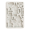 Stamperia Furry Friends A5 Silicon Mould Houses (KACMA592) Stamperia Furry Friends A5 Silicon Mould Houses (KACMA592)
