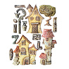Stamperia Furry Friends A5 Silicon Mould Houses (KACMA592) Stamperia Furry Friends A5 Silicon Mould Houses (KACMA592)