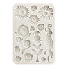 Stamperia Furry Friends A5 Silicon Mould Flowers (KACMA593) Stamperia Furry Friends A5 Silicon Mould Flowers (KACMA593)
