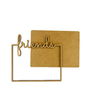 Stamperia Furry Friends MDF Crafty Shapes Blanks Plate Friends (KLSM68) Stamperia Furry Friends MDF Crafty Shapes Blanks Plate Friends (KLSM68)