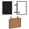 Stamperia Furry Friends MDF Crafty Shapes Blanks Plate Friends (KLSM68) Stamperia Furry Friends MDF Crafty Shapes Blanks Plate Friends (KLSM68)