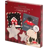 Craft Sensations Home for the Holidays Diamond Painting Cards Set (3217272)