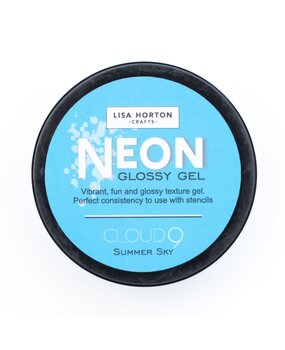 Lisa Horton Crafts Neon Glossy Gel Summer Sky (LHCIP233) Lisa Horton Crafts Neon Glossy Gel Summer Sky (LHCIP233)