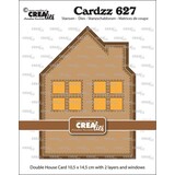 Crealies Cardzz Dies Double House Card (CLCZ627)