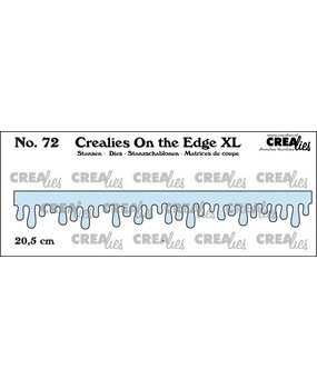 Crealies On the Edge Dies Ijspegels, Druipende Honing En Glazuur Large (CLOTEXL72) Crealies On the Edge Dies Ijspegels, Druipende Honing En Glazuur Large (CLOTEXL72)