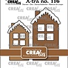 Crealies PRE-ORDER X-tra Dies Huisje B met sneeuwdak (CLXtra116) Crealies PRE-ORDER X-tra Dies Huisje B met sneeuwdak (CLXtra116)