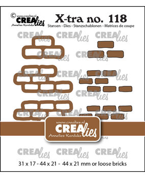 Crealies X-tra Dies Stenen muurtje (CLXtra118) Crealies X-tra Dies Stenen muurtje (CLXtra118)
