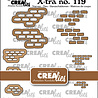 Crealies PRE-ORDER X-tra Dies Stenen muurtje (CLXtra119) Crealies PRE-ORDER X-tra Dies Stenen muurtje (CLXtra119)