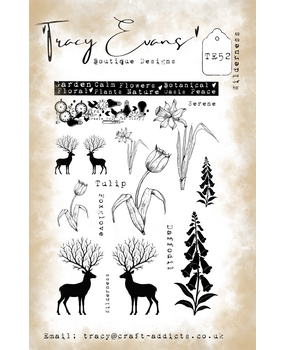 Tracy Evans Wilderness A5 Clear Stamp (TE052) Tracy Evans Wilderness A5 Clear Stamp (TE052)