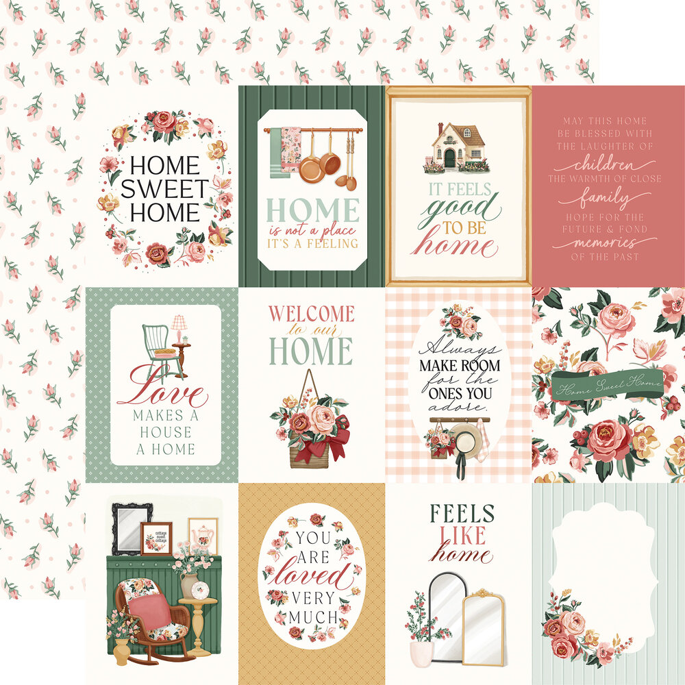 Carta Bella Feels Like Home 12x12 Inch Collection Kit (CBFLH476016) Carta Bella Feels Like Home 12x12 Inch Collection Kit (CBFLH476016)