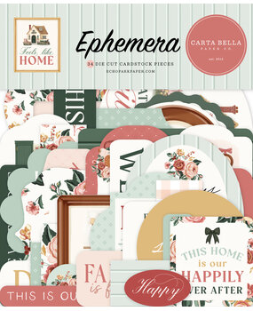 Carta Bella Feels Like Home Ephemera (CBFLH476024)