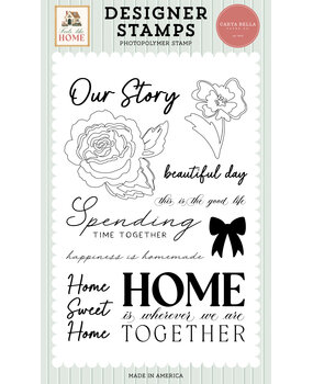 Carta Bella Feels Like Home Clear Stamps Spending Time Together (CBFLH476041) Carta Bella Feels Like Home Clear Stamps Spending Time Together (CBFLH476041)