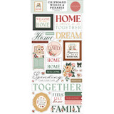 Carta Bella Feels Like Home 6x13 Inch Chipboard Words & Phrases (CBFLH476022)
