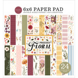 Carta Bella Pressed Floral 6x6 Inch Paper Pad (CBPF473023)