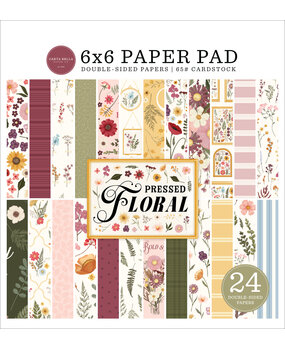 Carta Bella Pressed Floral 6x6 Inch Paper Pad (CBPF473023) Carta Bella Pressed Floral 6x6 Inch Paper Pad (CBPF473023)