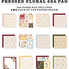 Carta Bella PRE-ORDER Pressed Floral 6x6 Inch Paper Pad (CBPF473023) Carta Bella PRE-ORDER Pressed Floral 6x6 Inch Paper Pad (CBPF473023)