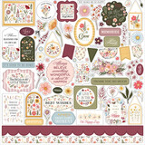Carta Bella Pressed Floral Element Sticker (CBPF473014)