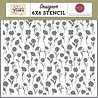 Carta Bella PRE-ORDER Pressed Floral Stencil Pressed Wildflower (CBPF473033) Carta Bella PRE-ORDER Pressed Floral Stencil Pressed Wildflower (CBPF473033)