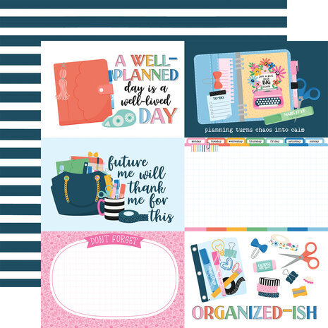 Echo Park Plan On It 12x12 Inch Collection Kit (POI474016) Echo Park Plan On It 12x12 Inch Collection Kit (POI474016)