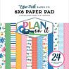 Echo Park PRE-ORDER Plan On It 6x6 Inch Paper Pad (POI474023) Echo Park PRE-ORDER Plan On It 6x6 Inch Paper Pad (POI474023)