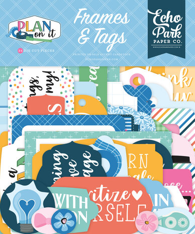 Echo Park Plan On It Ephemera Frames & Tags (POI474025) Echo Park Plan On It Ephemera Frames & Tags (POI474025)