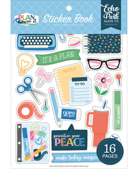Echo Park Plan On It Sticker Book (POI474029) Echo Park Plan On It Sticker Book (POI474029)