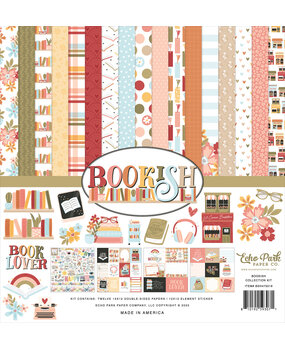 Echo Park Bookish 12x12 Inch Collection Kit (BSH475016) Echo Park Bookish 12x12 Inch Collection Kit (BSH475016)