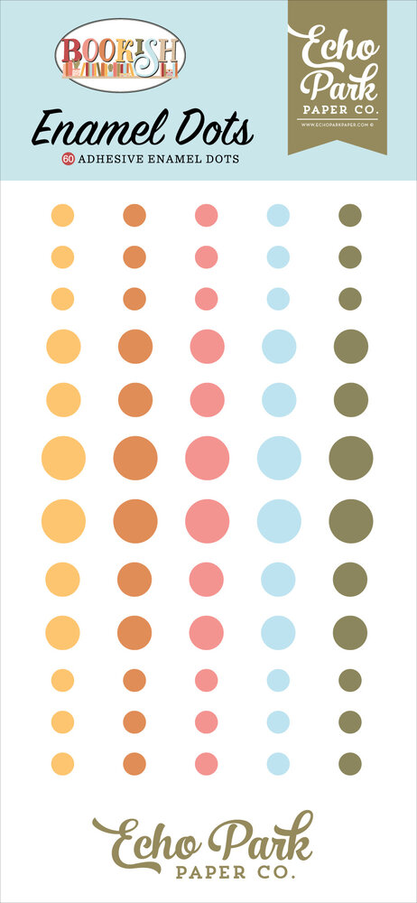 Echo Park Bookish Enamel Dots (BSH475028) Echo Park Bookish Enamel Dots (BSH475028)