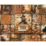 Scrapbook Resource Co Pumpkins and Potions 6x6 Inch Paper Pad (PP73)