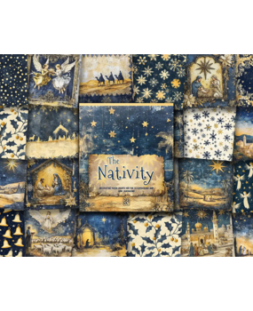 Scrapbook Resource Co The Nativity 6x6 Inch Paper Pad (PP85) Scrapbook Resource Co The Nativity 6x6 Inch Paper Pad (PP85)
