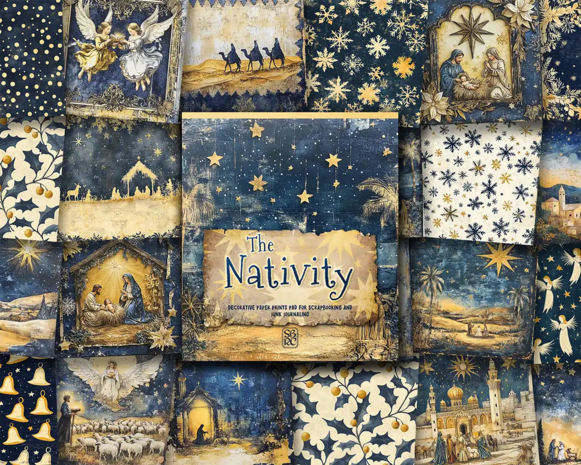 Scrapbook Resource Co The Nativity 6x6 Inch Paper Pad (PP85) Scrapbook Resource Co The Nativity 6x6 Inch Paper Pad (PP85)