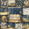 Scrapbook Resource Co The Nativity 6x6 Inch Paper Pad (PP85) Scrapbook Resource Co The Nativity 6x6 Inch Paper Pad (PP85)