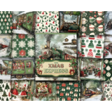 Scrapbook Resource Co The Xmas Express 6x6 Inch Paper Pad (PP86)
