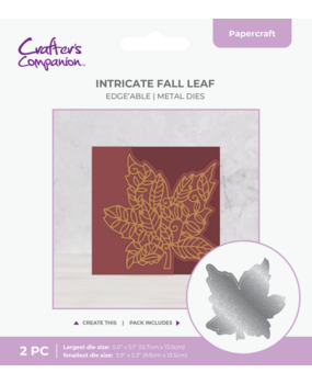 Crafter's Companion Intricate Fall Leaf Dies (CC-MD-IFLE) Crafter's Companion Intricate Fall Leaf Dies (CC-MD-IFLE)