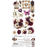 Craft O'Clock Plum & Caramel Extras Set Flowers (CC-C80-PC-11)