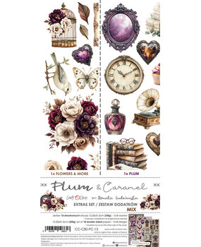 Craft O'Clock PRE-ORDER Plum & Caramel Extras Set Mix (CC-C80-PC-13) Craft O'Clock PRE-ORDER Plum & Caramel Extras Set Mix (CC-C80-PC-13)