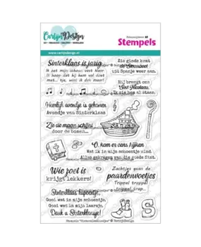 Carlijn Design Stempels Sinterklaas Liedjes (CDST-0156)