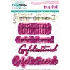 Carlijn Design Hot foil Gefeliciteerd Variaties (CDHF-0083) Carlijn Design Hot foil Gefeliciteerd Variaties (CDHF-0083)