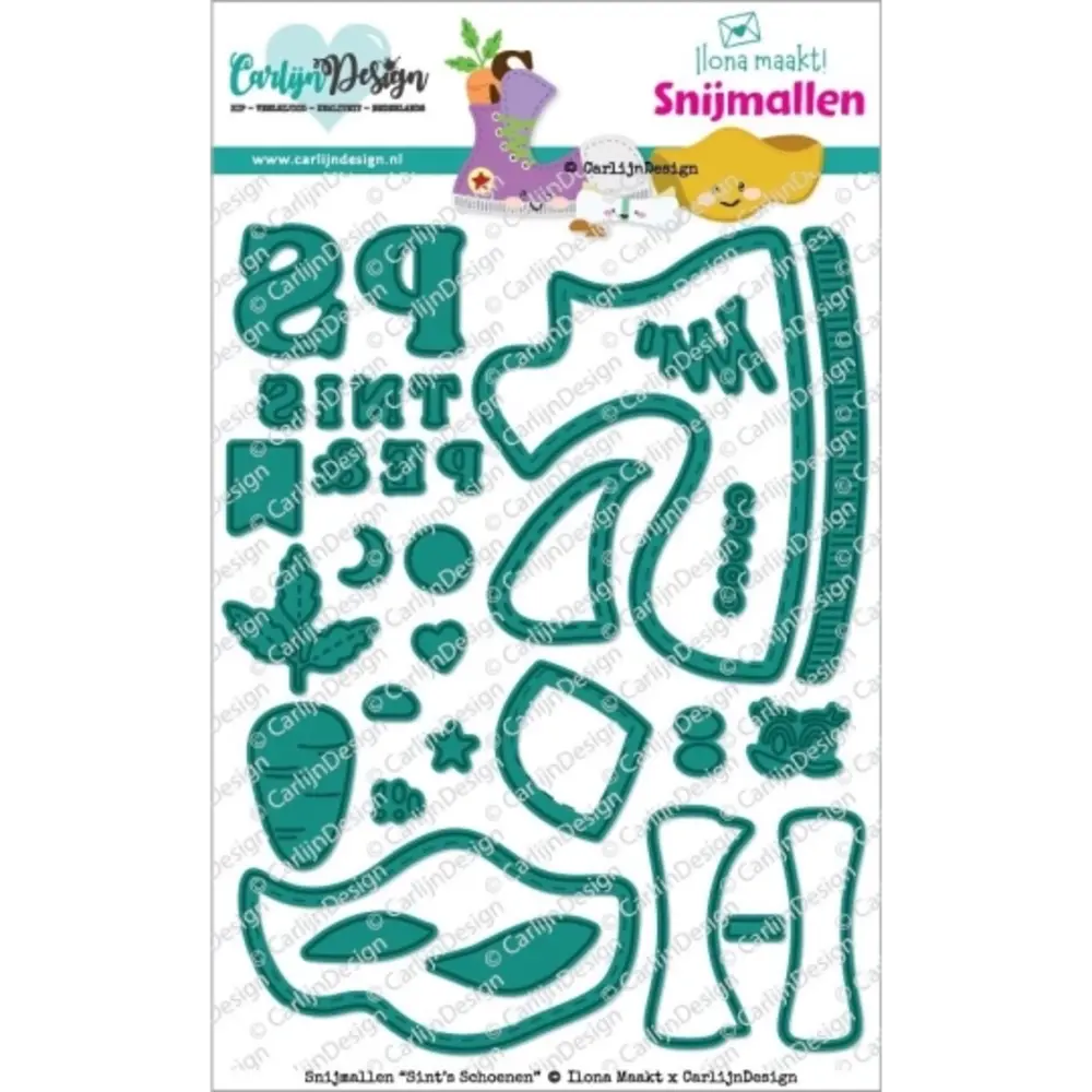 Carlijn Design Snijmallen Sint's Schoenen (CDSN-0335) Carlijn Design Snijmallen Sint's Schoenen (CDSN-0335)