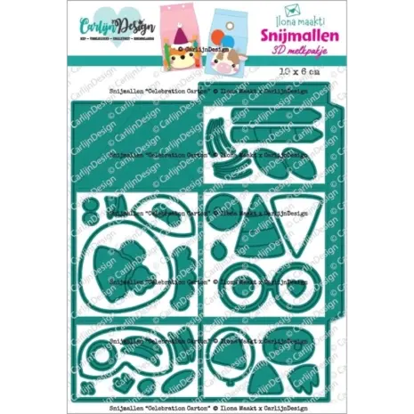 Carlijn Design Snijmallen Celebration Carton (CDSN-0336) Carlijn Design Snijmallen Celebration Carton (CDSN-0336)