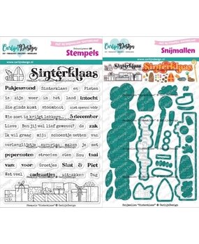 Carlijn Design Sinterklaas Stamp & Die DUO (CDST-0075/CDSN-0138)
