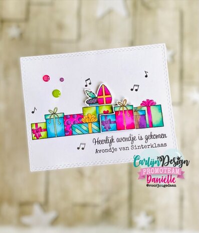 Carlijn Design Sinterklaas Stamp & Die DUO (CDST-0075/CDSN-0138) Carlijn Design Sinterklaas Stamp & Die DUO (CDST-0075/CDSN-0138)