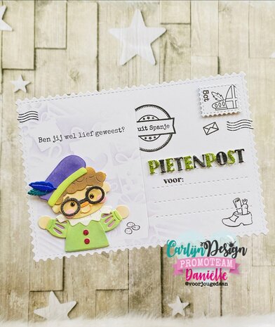 Carlijn Design Sinterklaas Stamp & Die DUO (CDST-0075/CDSN-0138) Carlijn Design Sinterklaas Stamp & Die DUO (CDST-0075/CDSN-0138)