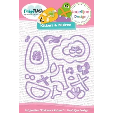 Carlijn Design Snijmallen Kikkers & Muizen (CDJD-0067) Carlijn Design Snijmallen Kikkers & Muizen (CDJD-0067)