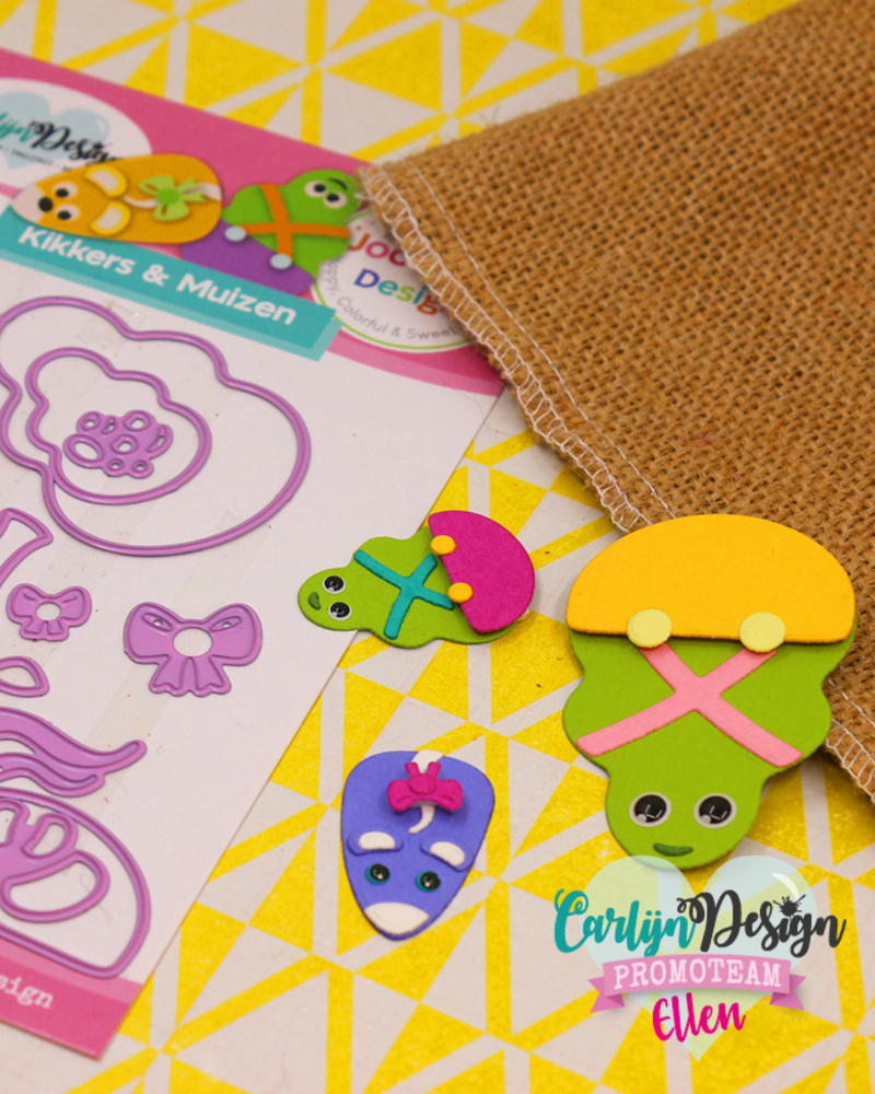 Carlijn Design Snijmallen Kikkers & Muizen (CDJD-0067) Carlijn Design Snijmallen Kikkers & Muizen (CDJD-0067)