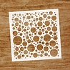 Evyre Scrapbooking Bubbles 6x6 Inch Masking Stencil (ST002) Evyre Scrapbooking Bubbles 6x6 Inch Masking Stencil (ST002)