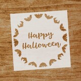 Evyre Scrapbooking Happy Halloween 6x6 Inch Masking Stencil (ST004)