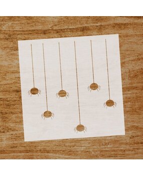 Evyre Scrapbooking Cuquis Spinnen 6x6 Inch Masking Stencil (ST006) Evyre Scrapbooking Cuquis Spinnen 6x6 Inch Masking Stencil (ST006)
