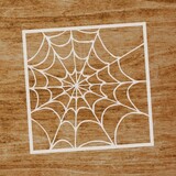 Evyre Scrapbooking Spiderweb 6x6 Inch Masking Stencil (ST007)